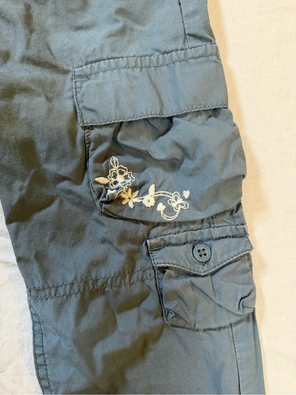 OshKosh B'gosh Slate Blue Adjustable Waist Kids Pants